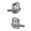 Schlage Broadway Lever Keyed Entry Lock Greenwich Trim