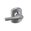 Schlage Broadway Lever Keyed Entry Lock Greenwich Trim