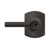 Schlage Broadway Lever Keyed Entry Lock Greenwich Trim