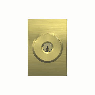 Schlage Bowery Keyed Entry Lock Greenwich Trim