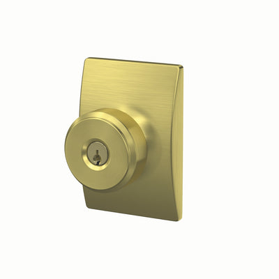 Schlage Bowery Knob Keyed Entry Lock Century Trim