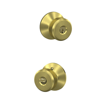 Schlage Bowery Knob Keyed Entry Lock Standard Trim