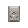 Schlage Bowery Knob Keyed Entry Lock Addison Trim