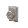 Schlage Bowery Knob Keyed Entry Lock Addison Trim