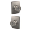 Schlage Bowery Knob Keyed Entry Lock Century Trim