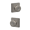 Schlage Bowery Knob Keyed Entry Lock Collins Trim