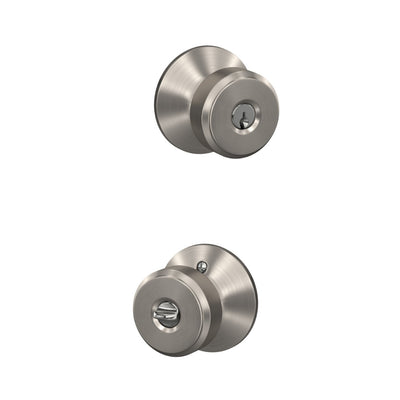 Schlage Bowery Knob Keyed Entry Lock Standard Trim