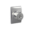 Schlage Bowery Keyed Entry Lock Greenwich Trim