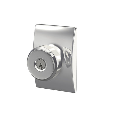 Schlage Bowery Knob Keyed Entry Lock Century Trim