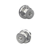 Schlage Bowery Keyed Entry Lock Greyson Trim