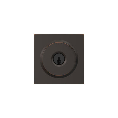 Schlage Bowery Knob Keyed Entry Lock Collins Trim