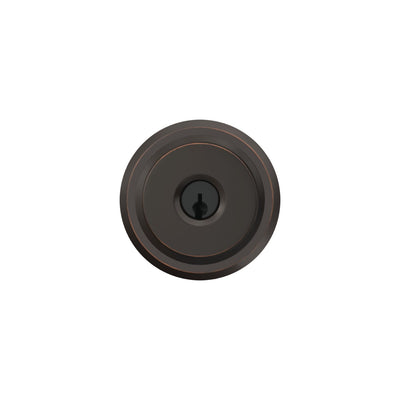 Schlage Bowery Keyed Entry Lock Greyson Trim