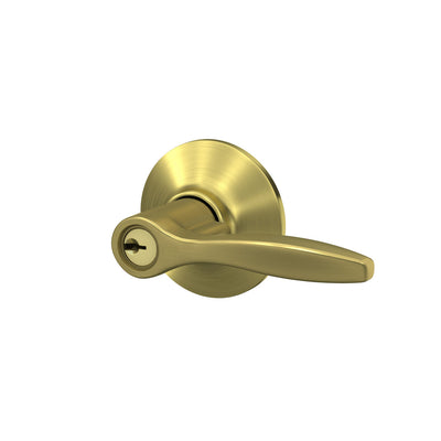 Schlage Delfayo Lever Keyed Entry Lock Standard Trim