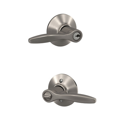 Schlage Delfayo Lever Keyed Entry Lock Standard Trim