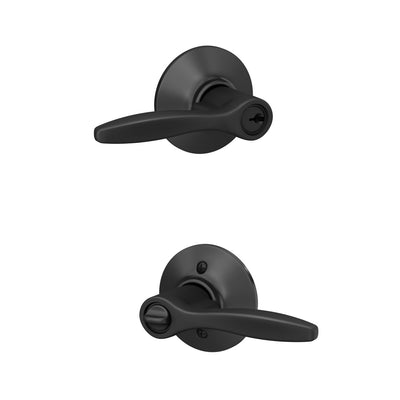 Schlage Delfayo Lever Keyed Entry Lock Standard Trim