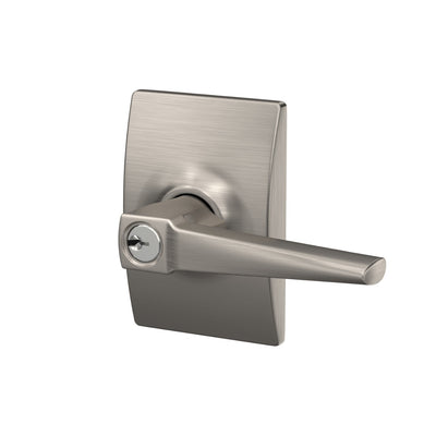 Schlage Elan Lever Keyed Entry Lock Century Trim