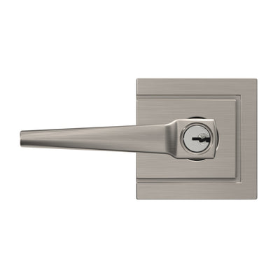 Schlage Elan Lever Keyed Entry Lock Upland Trim