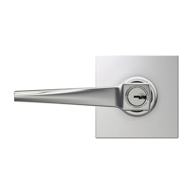 Schlage Elan Lever Keyed Entry Lock Collins Trim