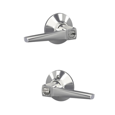 Schlage Elan Lever Keyed Entry Lock Plymouth Trim