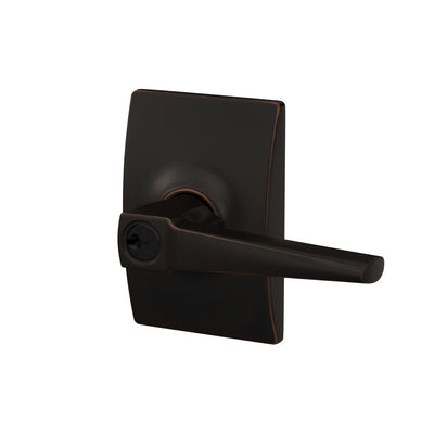 Schlage Elan Lever Keyed Entry Lock Century Trim