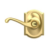 Schlage Lever Keyed Entry Lock Camelot Trim