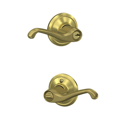 Schlage Flair Lever Keyed Entry Lock Standard Trim