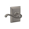 Schlage Flair Lever Keyed Entry Lock Antique Brass