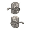 Schlage Lever Keyed Entry Lock Camelot Trim