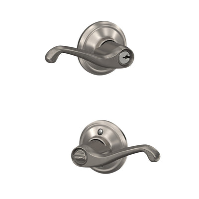 Schlage Flair Lever Keyed Entry Lock Standard Trim