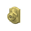 Schlage Georgian Knob Keyed Entry Lock Camelot Trim