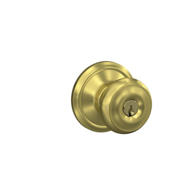 Schlage Georgian Knob Keyed Entry Lock Standard Trim