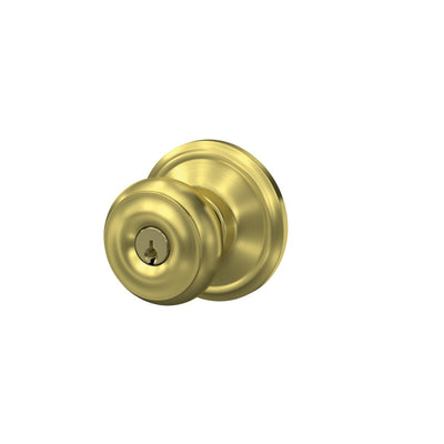 Schlage Georgian Knob Keyed Entry Lock Standard Trim