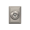 Schlage Georgian Knob Keyed Entry Lock Addison Trim