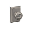 Schlage Georgian Knob Keyed Entry Lock Addison Trim