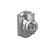 Schlage Georgian Knob Keyed Entry Lock Camelot Trim