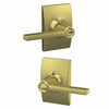 Schlage Latitude Lever Keyed Entry Lock Century Trim