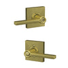 Schlage Latitude Lever Keyed Entry Lock Collins Trim