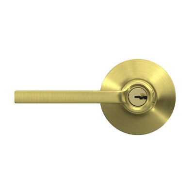 Schlage Latitude Lever Keyed Entry Lock Standard Trim