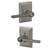 Schlage Latitude Lever Keyed Entry Lock Addison Trim