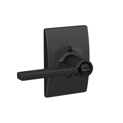 Schlage Latitude Lever Keyed Entry Lock Century Trim