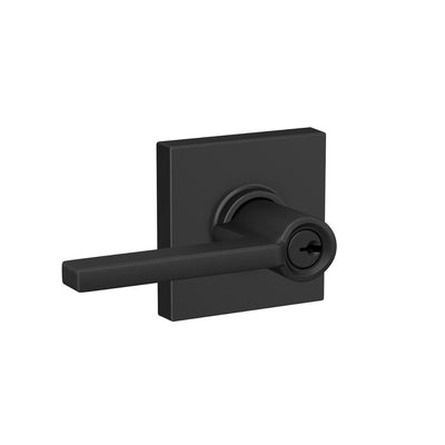 Schlage Latitude Lever Keyed Entry Lock Collins Trim