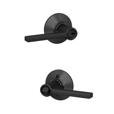 Schlage Latitude Lever Keyed Entry Lock Standard Trim