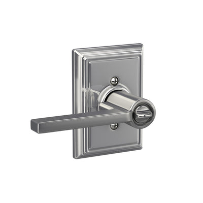 Schlage Latitude Lever Keyed Entry Lock Addison Trim