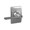 Schlage Latitude Lever Keyed Entry Lock Century Trim