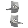 Schlage Latitude Lever Keyed Entry Lock Century Trim