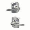 Schlage Latitude Lever Keyed Entry Lock Greenwich Trim