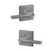 Schlage Latitude Lever Keyed Entry Lock Collins Trim