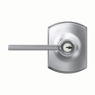 Schlage Latitude Lever Keyed Entry Lock Greenwich Trim