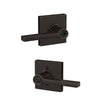 Schlage Latitude Lever Keyed Entry Lock Collins Trim