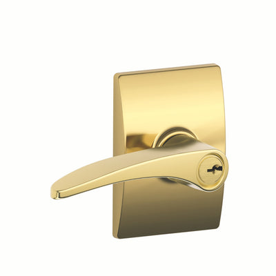 Schlage Manhattan Lever Keyed Entry Lock Century Trim